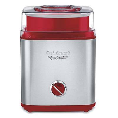 2. Cuisinart ICE-30R Pure Indulgence Frozen Yogurt/Ice Cream/Sorbet Maker