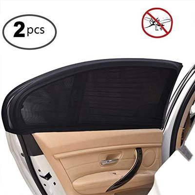 5. Uarter Universal Car Side Window Sun Shade (2 Pcs)