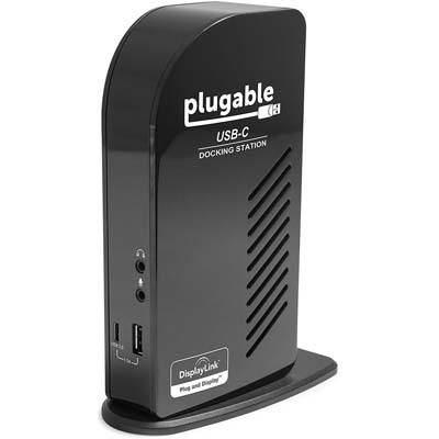 6. Plugable USB-C Triple Display Docking Station with Charging Support
