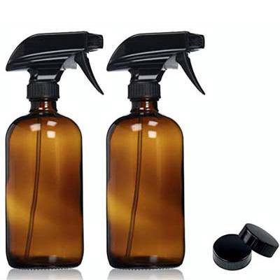 1. Sally's Organics Amber Glass Spray Bottles