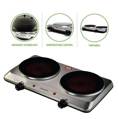 10. Ovente Countertop Infrared Burner