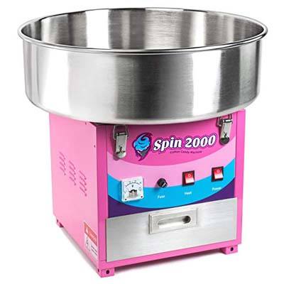 6. Olde Midway SPIN 2000 Commercial Cotton Candy Machine