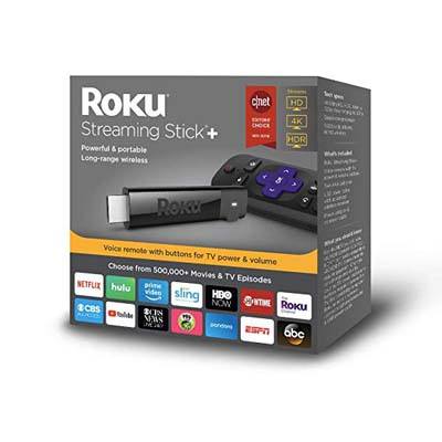6. Roku Streaming Stick+ HD/4K/HDR Streaming Device