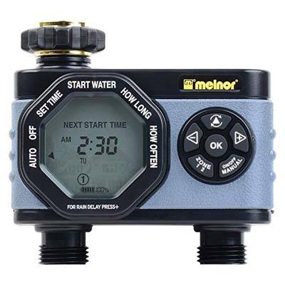 5. Melnor 53100 2-Outlet Digital Water Timer