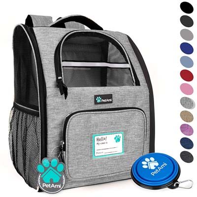 5. PetAmi Deluxe Pet Carrier Backpack