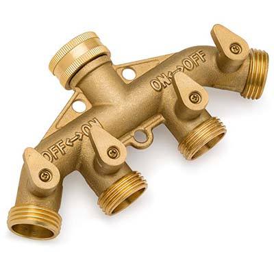 4. Morvat Brass Garden Hose Connector