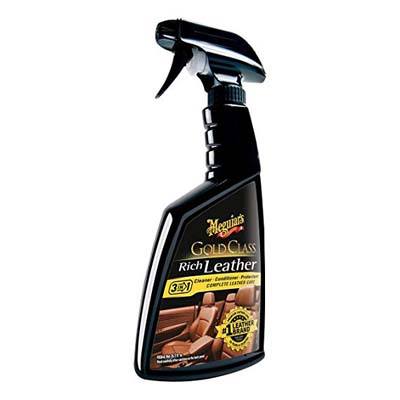 4. Meguiar's G10916 Gold Class Rich Leather Cleaner & Conditioner