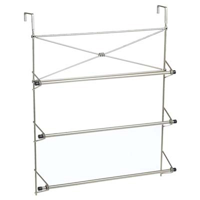 2. Zenna Home 2526NN Cross Style Towel Rack