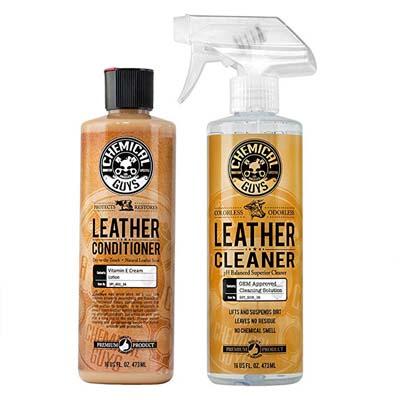 2. Chemical Guys Leather Cleaner and Conditioner