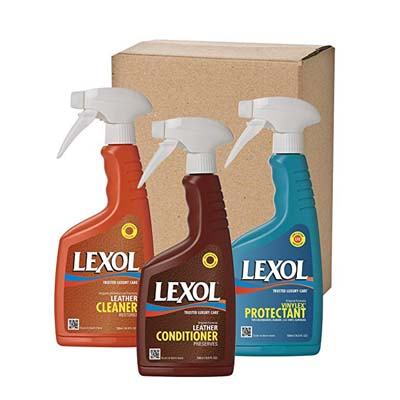 8. Lexol 0901 Leather Cleaner, Conditioner, and Vinylex