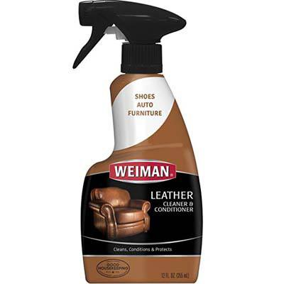 7. Weiman Leather Cleaner and Conditioner