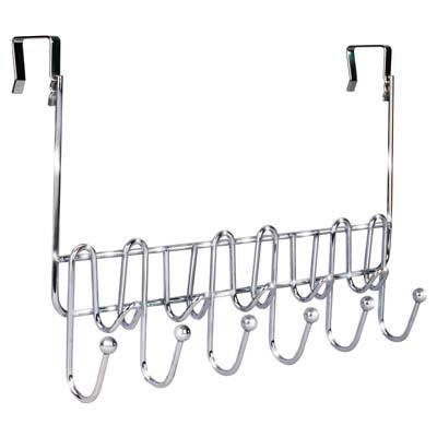 1. DecoBros Supreme Over-The-Door 11 Hook Organizer Rack