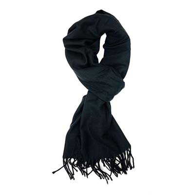 6. Plum Feathers Cashmere Feel Winter Scarf
