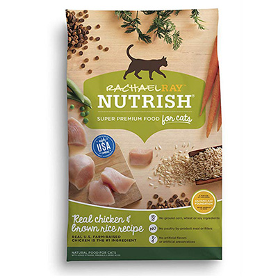 1. Rachael Ray Nutrish Natural Dry Cat Food