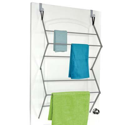 9. Homz Over-the-Door Towel and Garment Drying Rack