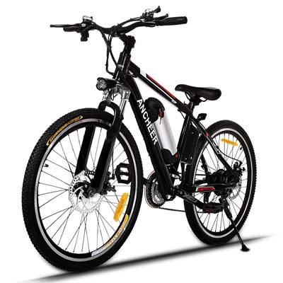 1. ANCHEER Power Plus Electric Mountain Bike