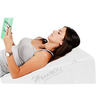 6. Relax Home Life Bed Wedge Pillow