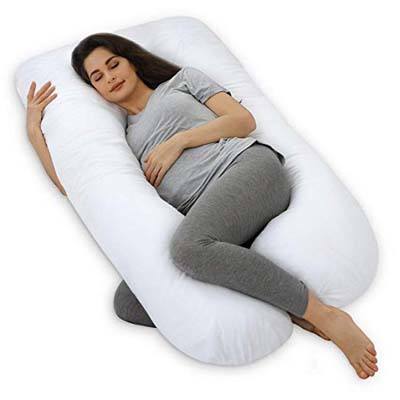 9. NiDream Bedding Premium U Shape Pregnancy Pillow