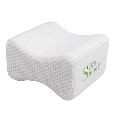 5. Sweetylife Knee Pillow for Back Pain