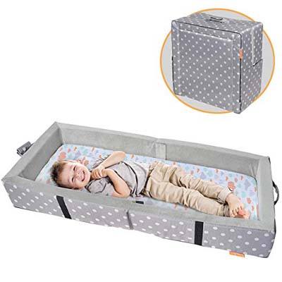 6. Milliard Portable Toddler Bumper Bed