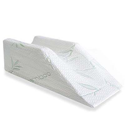 9. Healthy Avenue Memory Foam Leg Elevation Pillow