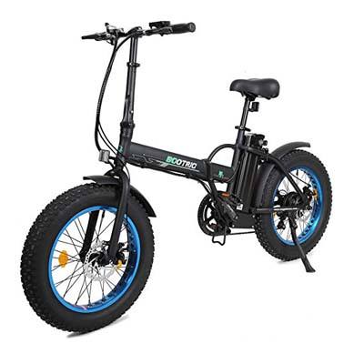 7. ECOTRIC New Fat Tire Folding Electric Bike