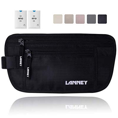 10. LANNEY Travel Money Belt