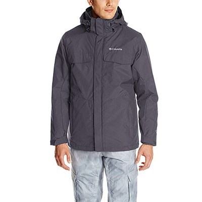 2. Columbia Sportswear Men’s Bugaboo Jacket with Detachable Storm Hood