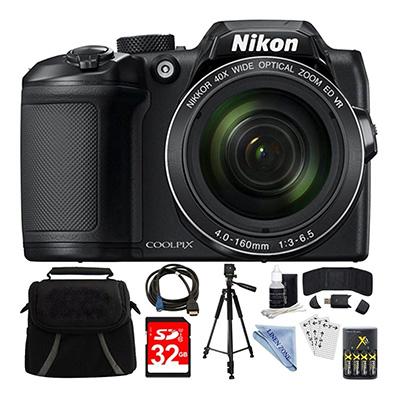 3. Nikon COOLPIX B500 Digital Camera 32GB Bundle
