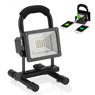 5. Vaincre LED Portable Work Lights with Magnetic Base - Black